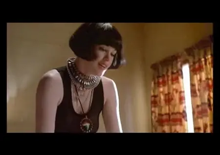 The heroine Melanie Griffith in the film 
