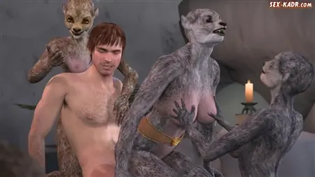 Hot orgy werewolves and people